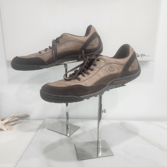 [ Merrell] men's leather size 13 Sector pike espressoleather shoe.